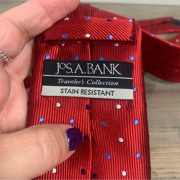 Jos A. Bank 100% Silk Traveler Stain Resistant Collection Bundle of ties - Picture 13 of 16